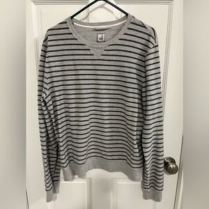 Striped Gray Men's Sweater